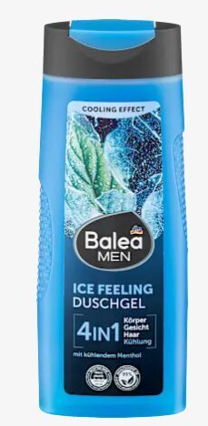 Balea MEN Ice Feeling dušas želeja 4in1, 300 ml